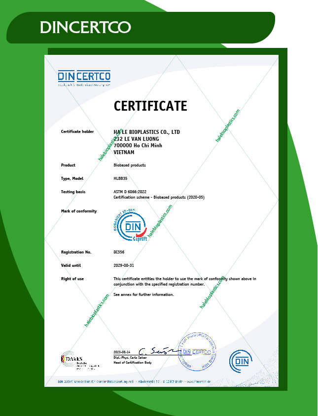 DIN certificate